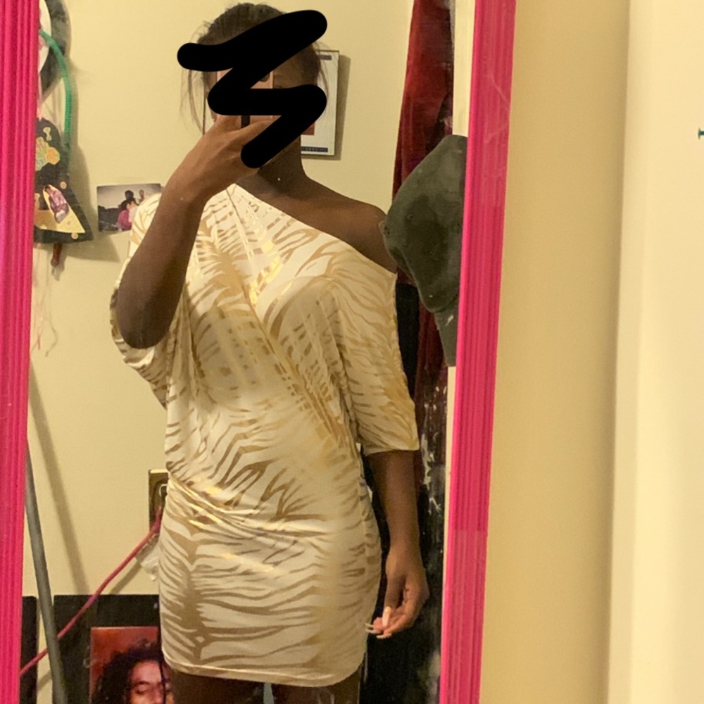 White Gold Dress